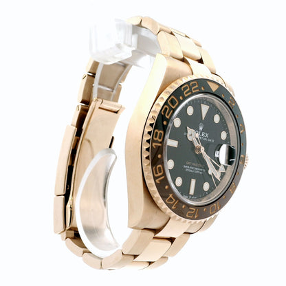 Rolex 126715CHNR "Root Beer" 18k Rose Gold on Oyster Bracelet Watch