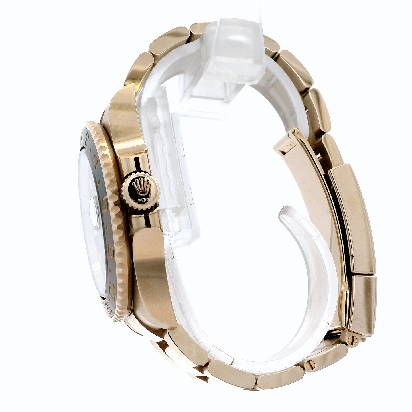 Rolex 126715CHNR "Root Beer" 18k Rose Gold on Oyster Bracelet Watch