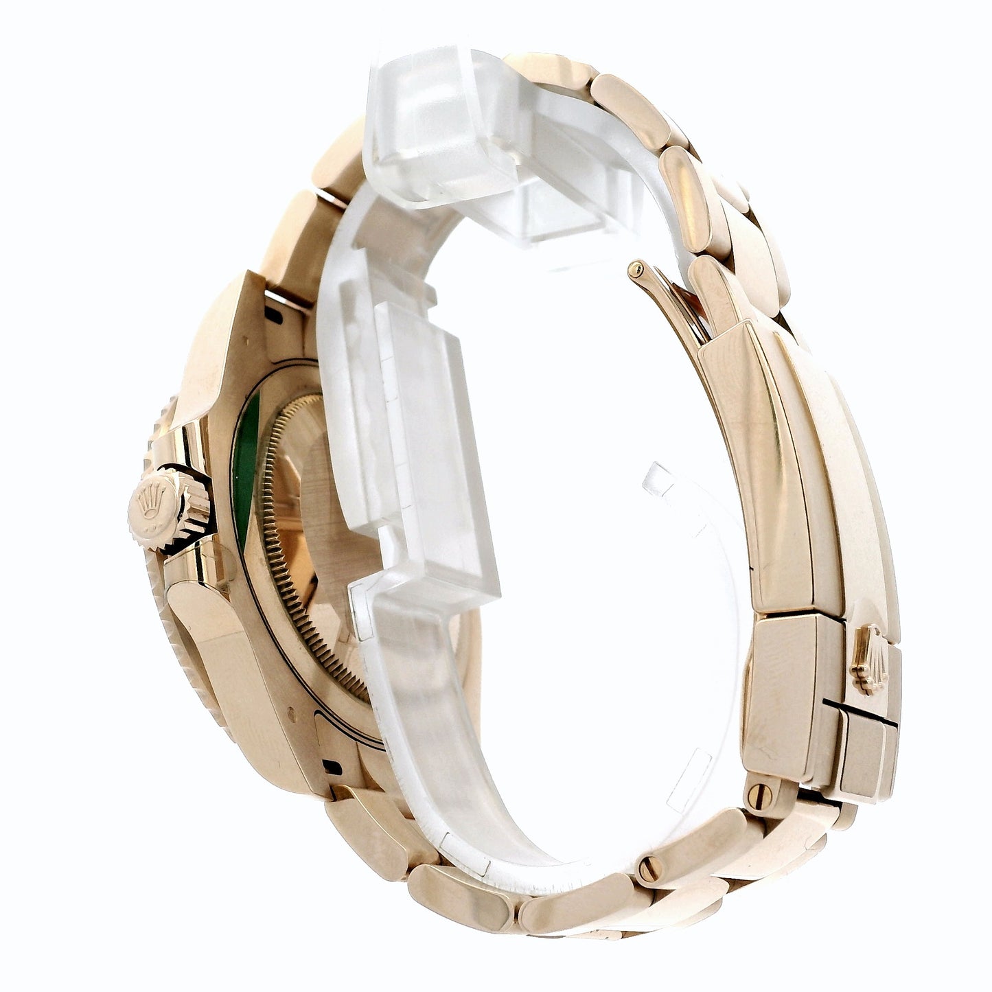 Rolex 126715CHNR "Root Beer" 18k Rose Gold on Oyster Bracelet Watch