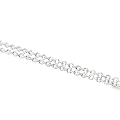 14k White Gold GIA Certified 2.08ct Heart Cut Natural Diamond Pendant Necklace