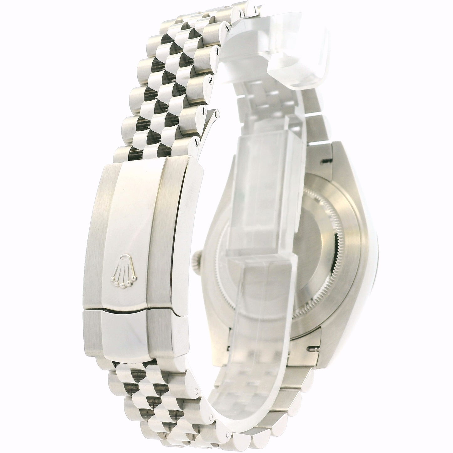 Rolex 126300 Datejust 41mm Wimbledon on Jubilee Bracelet Watch