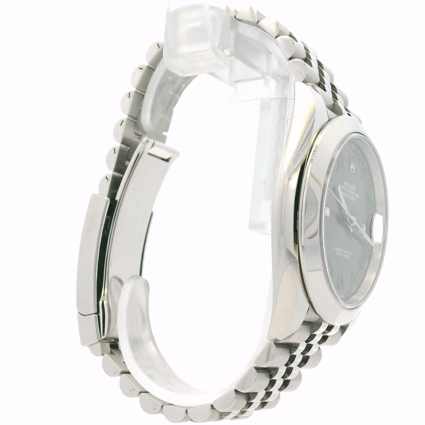 Rolex 126300 Datejust 41mm Wimbledon on Jubilee Bracelet Watch