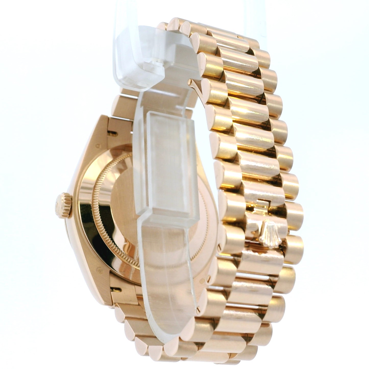 Rolex 228235 18k Rose Gold 40mm Day-Date with Roman Dial Watch