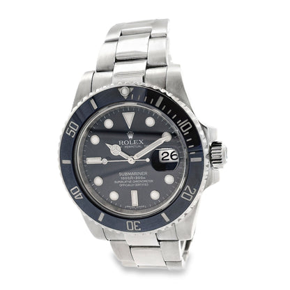 Rolex 116619 Submariner "Smurf" Blue Dial and Bezel Watch