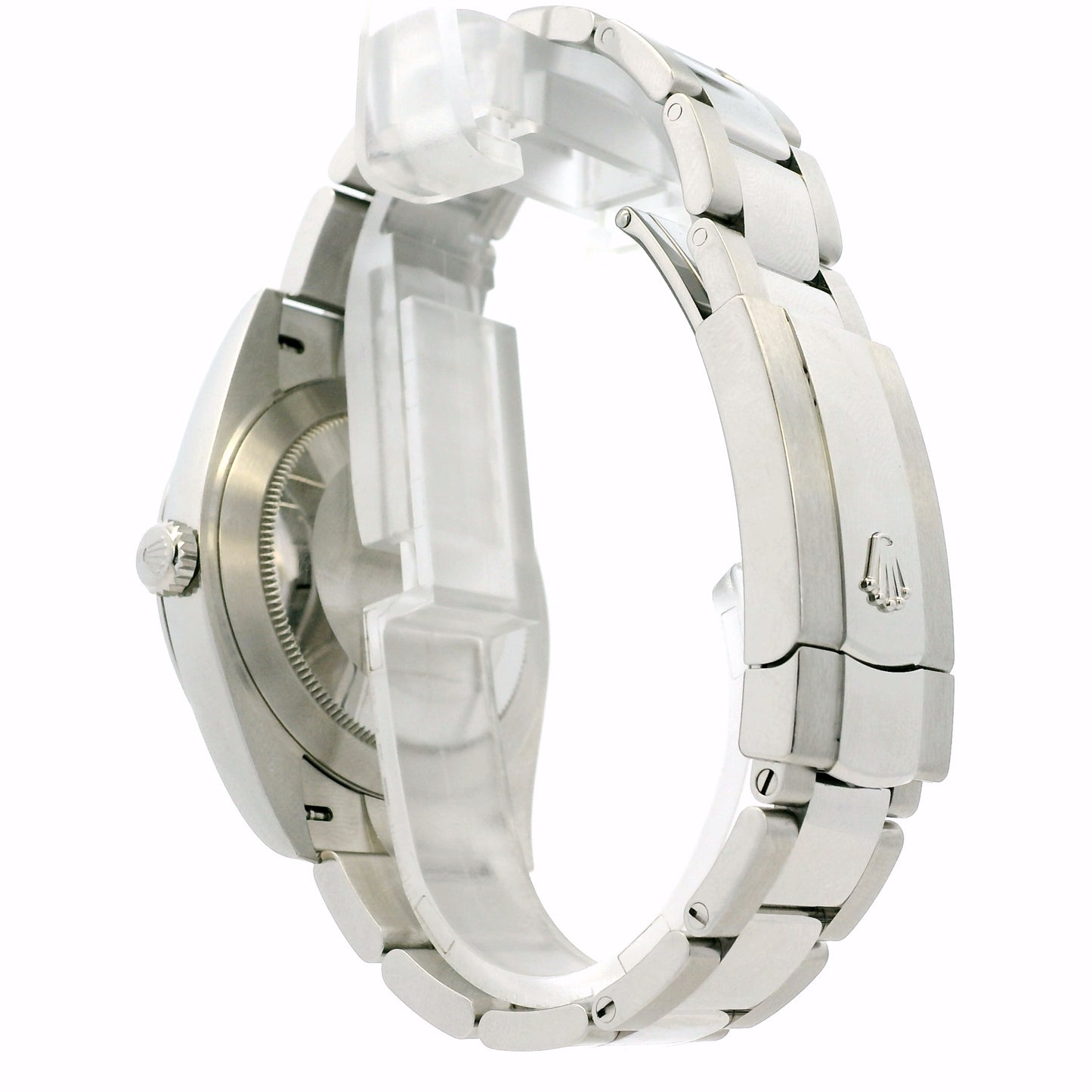Rolex 126300 41mm Datejust Wimbledon Dial on Oyster Bracelet Watch