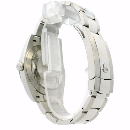 Rolex 126300 41mm Datejust Wimbledon Dial on Oyster Bracelet Watch