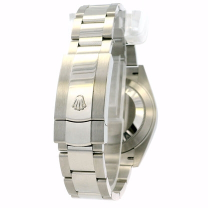 Rolex 126300 41mm Datejust Wimbledon Dial on Oyster Bracelet Watch