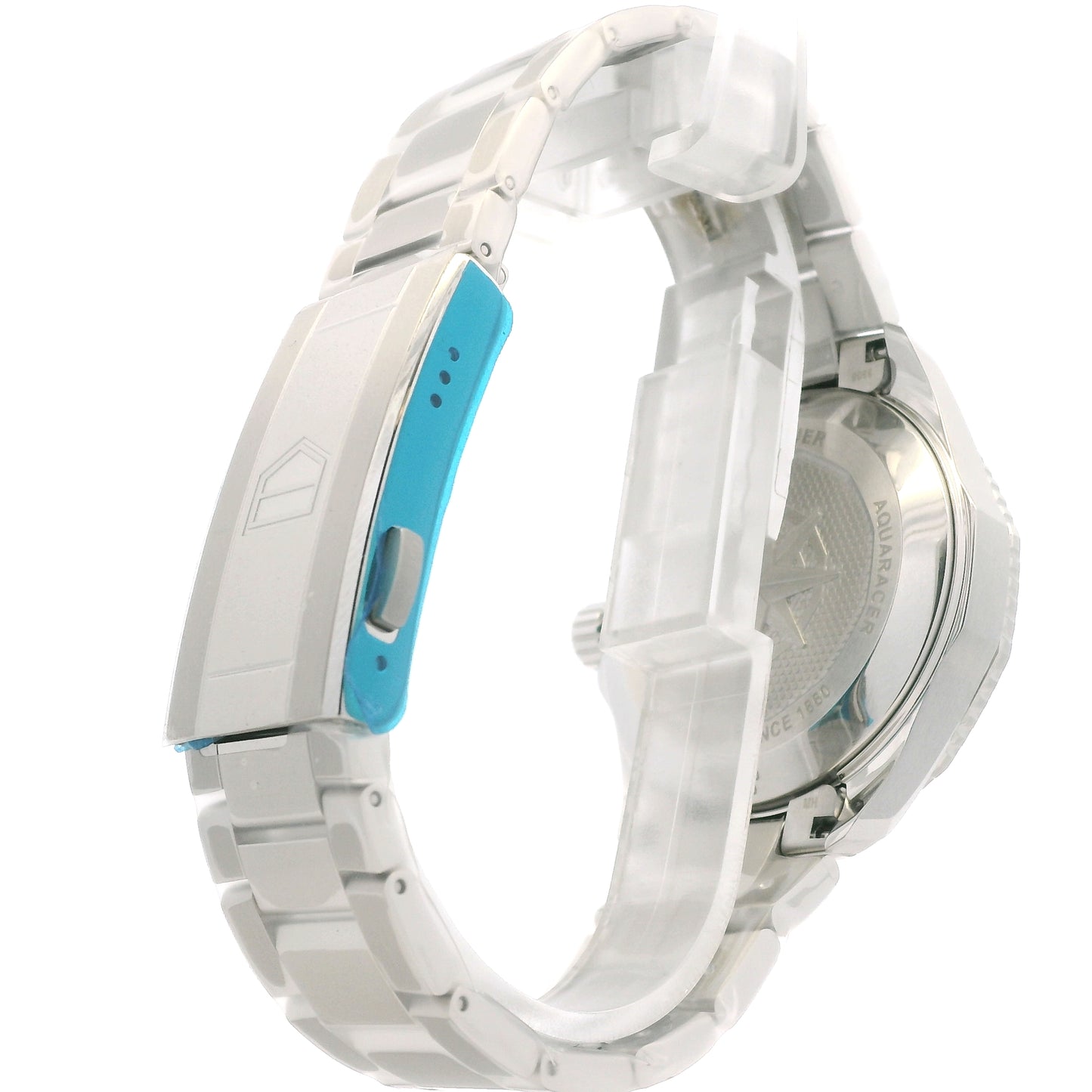 TAG Heuer Aquaracer 40mm Blue Dial Stainless Steel Watch