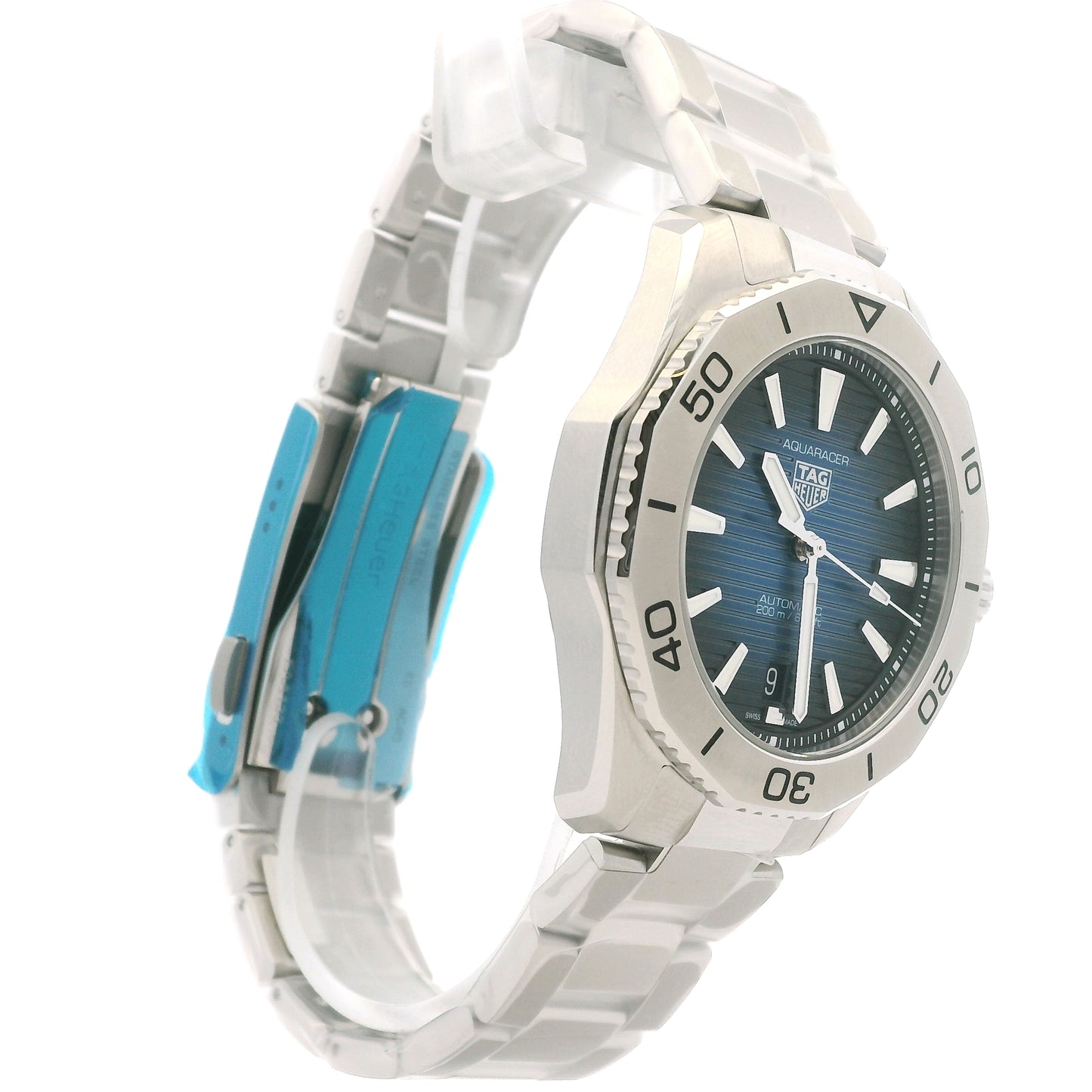 TAG Heuer Aquaracer 40mm Blue Dial Stainless Steel Watch