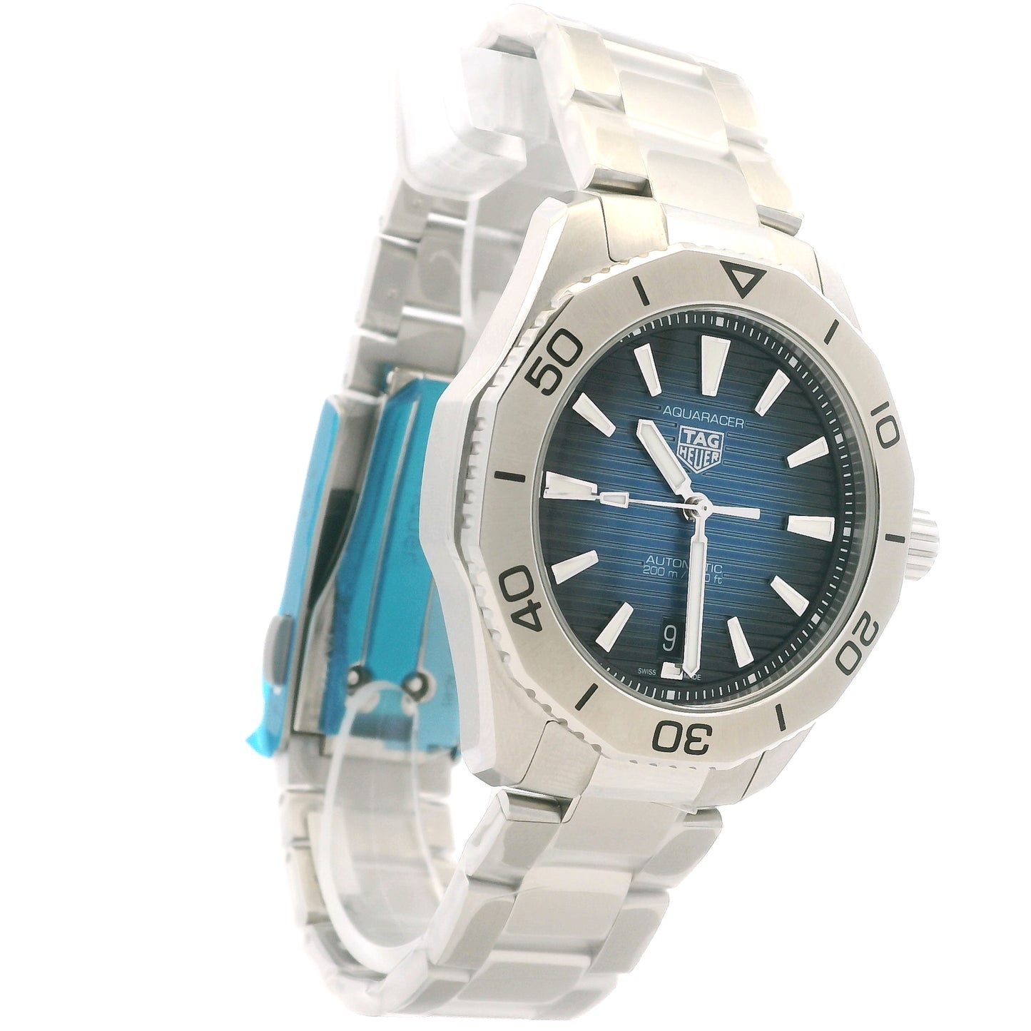 TAG Heuer Aquaracer 40mm Blue Dial Stainless Steel Watch