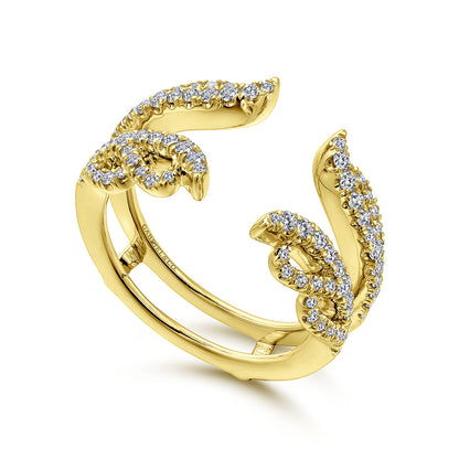 14K Yellow Gold Diamond Ring Enhancer — Gabriel & Co. AN12551M-Y44JJ