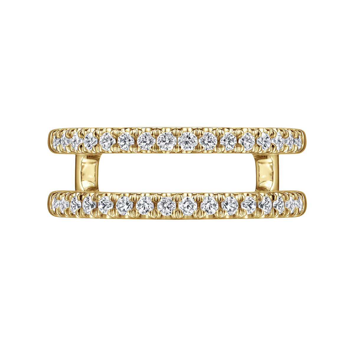 14K Yellow Gold Diamond Ring Enhancer — Gabriel & Co. AN15821M-Y44JJ