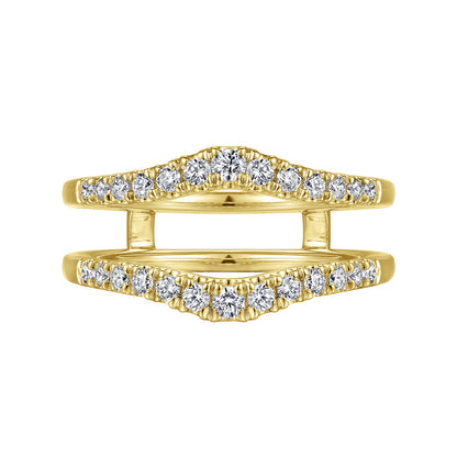14K Yellow Gold Diamond Ring Enhancer — Gabriel & Co. AN15824M-Y44JJ