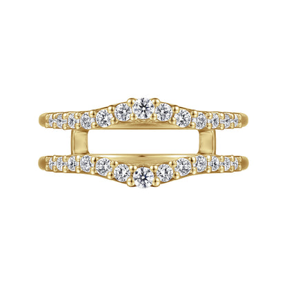 14K Yellow Gold Diamond Ring Enhancer — Gabriel & Co. AN15825M-Y44JJ