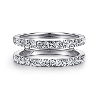Platinum Diamond Ring Enhancer — Gabriel & Co. AN15829M-PT4JJ
