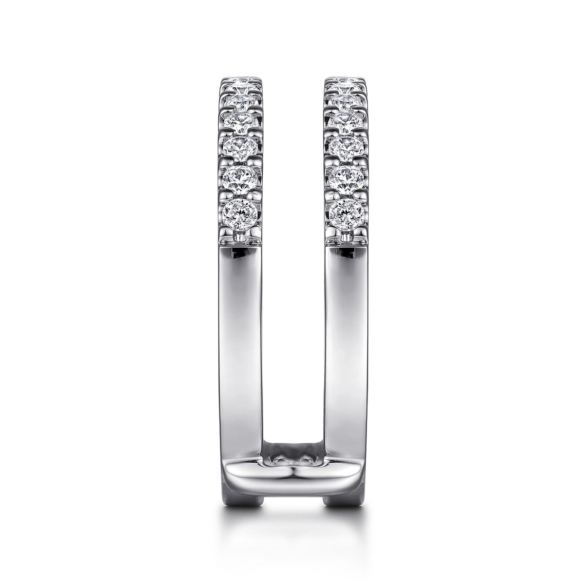 Platinum Diamond Ring Enhancer — Gabriel & Co. AN15829M-PT4JJ