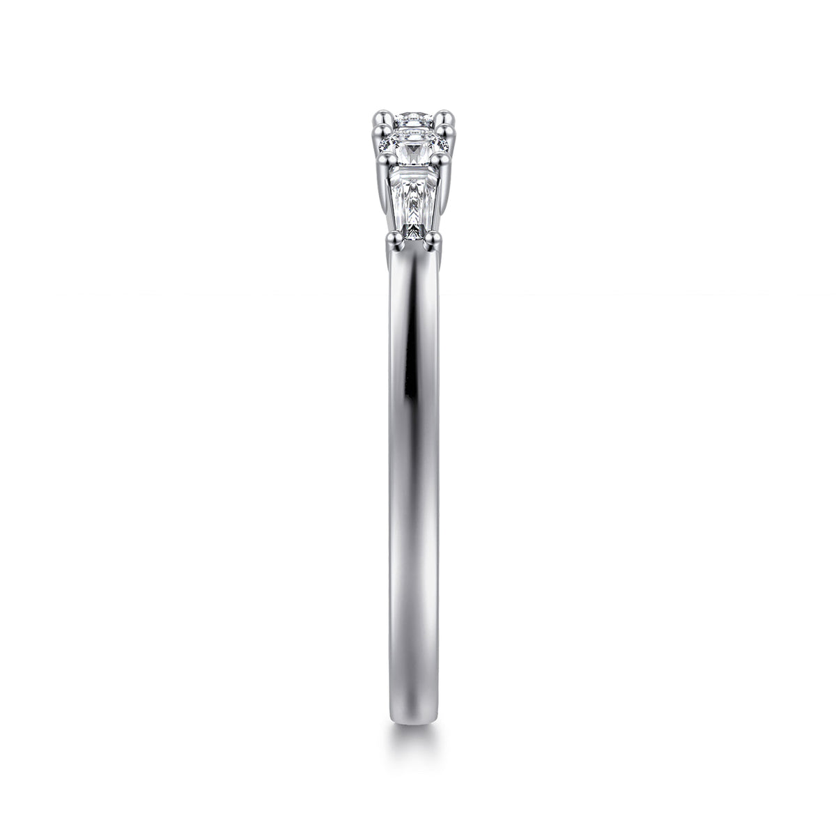 14K White Gold Diamond Anniversary Band — Gabriel & Co. AN16811W44JJ