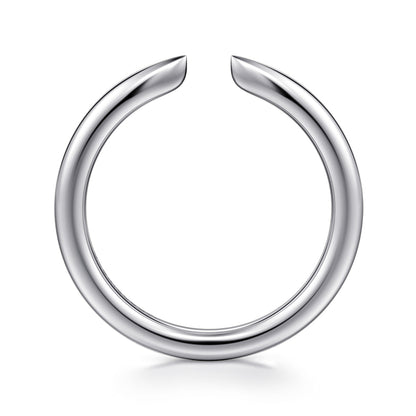 14K White Gold Thin Open Anniversary Band — Gabriel & Co. AN16815W4JJJ