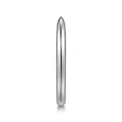 14K White Gold Thin Open Anniversary Band — Gabriel & Co. AN16815W4JJJ