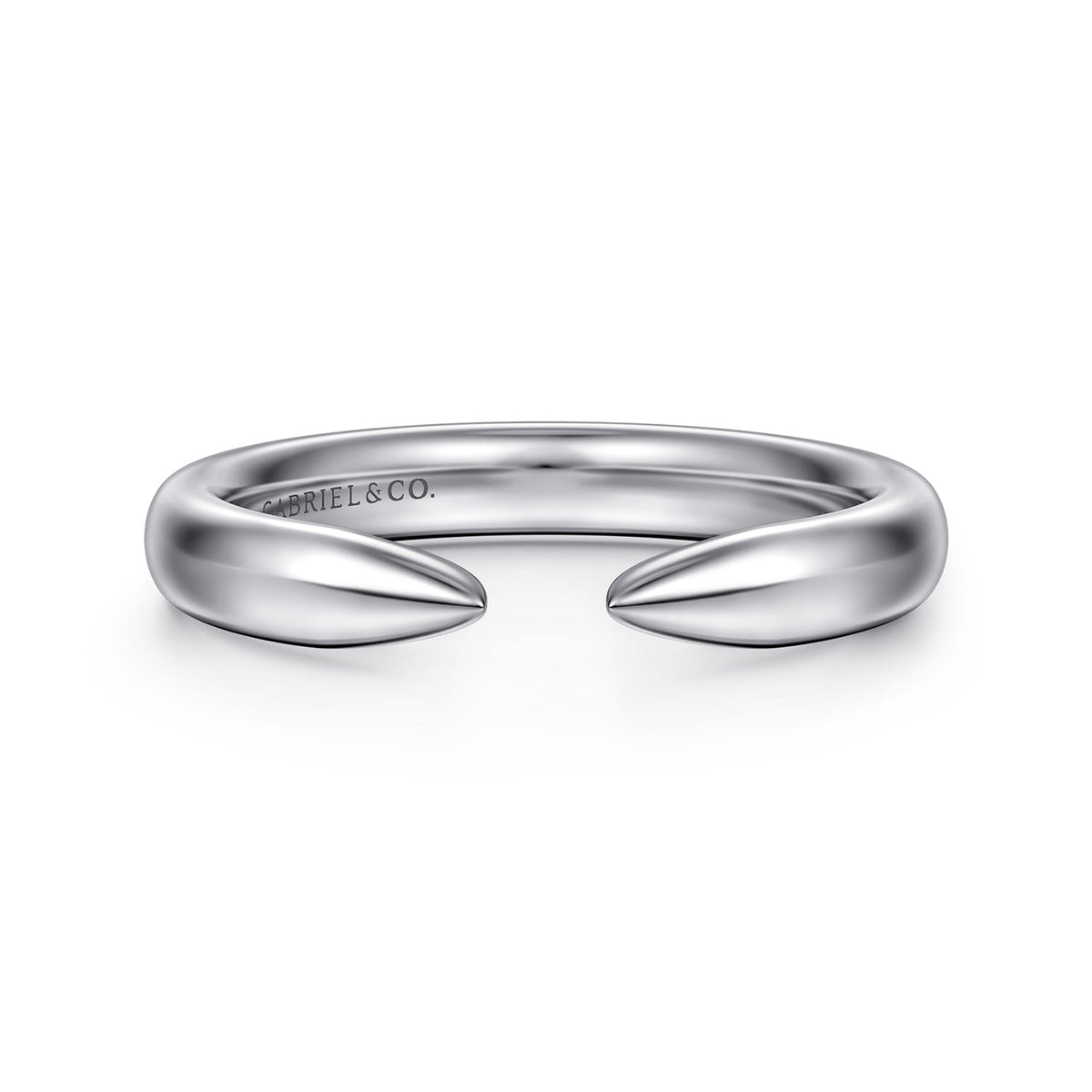 14K White Gold Diamond Anniversary Band — Gabriel & Co. AN16816W4JJJ