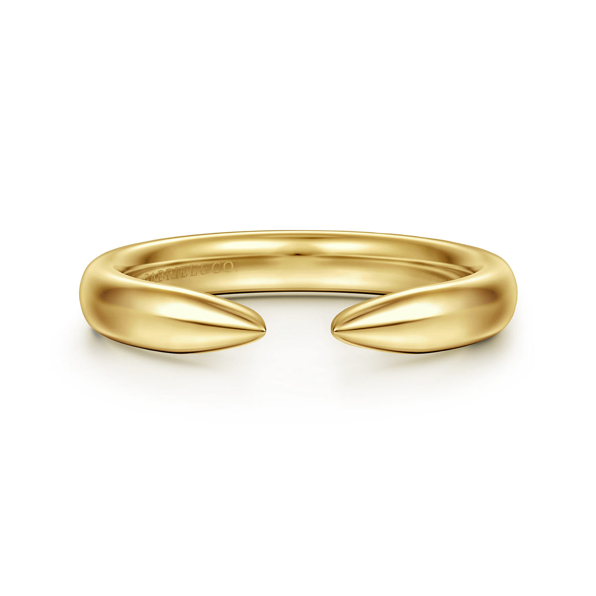 14K Yellow Gold Open Anniversary Band — Gabriel & Co. AN16816Y4JJJ