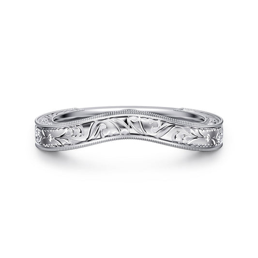 14K White Gold Anniversary Band — Gabriel & Co. AN17144W4JJJ