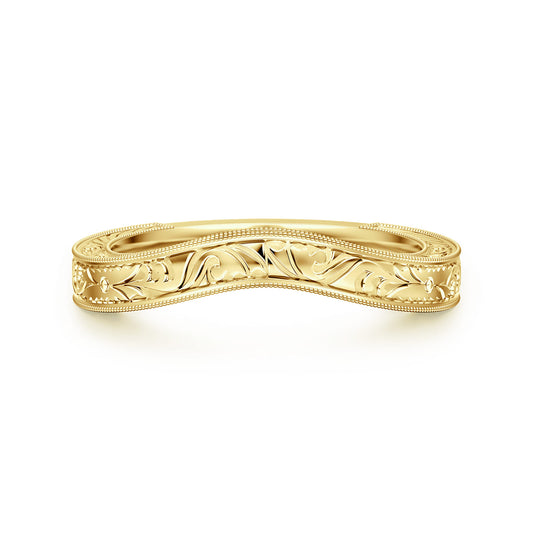 14K Yellow Gold Anniversary Band — Gabriel & Co. AN17144Y4JJJ