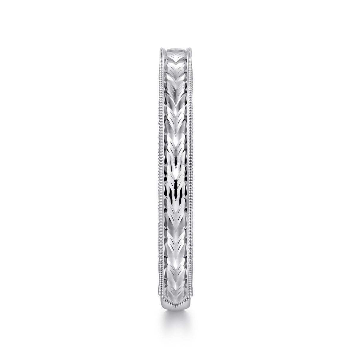 14K White Gold Diamond Anniversary Band — Gabriel & Co. AN17145W4JJJ