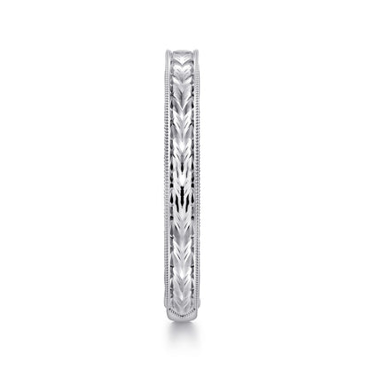 14K White Gold Diamond Anniversary Band — Gabriel & Co. AN17145W4JJJ