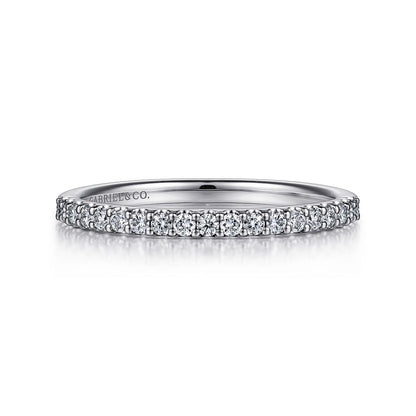 Platinum Diamond Wedding Band — Gabriel & Co. AN7577PT4JJ