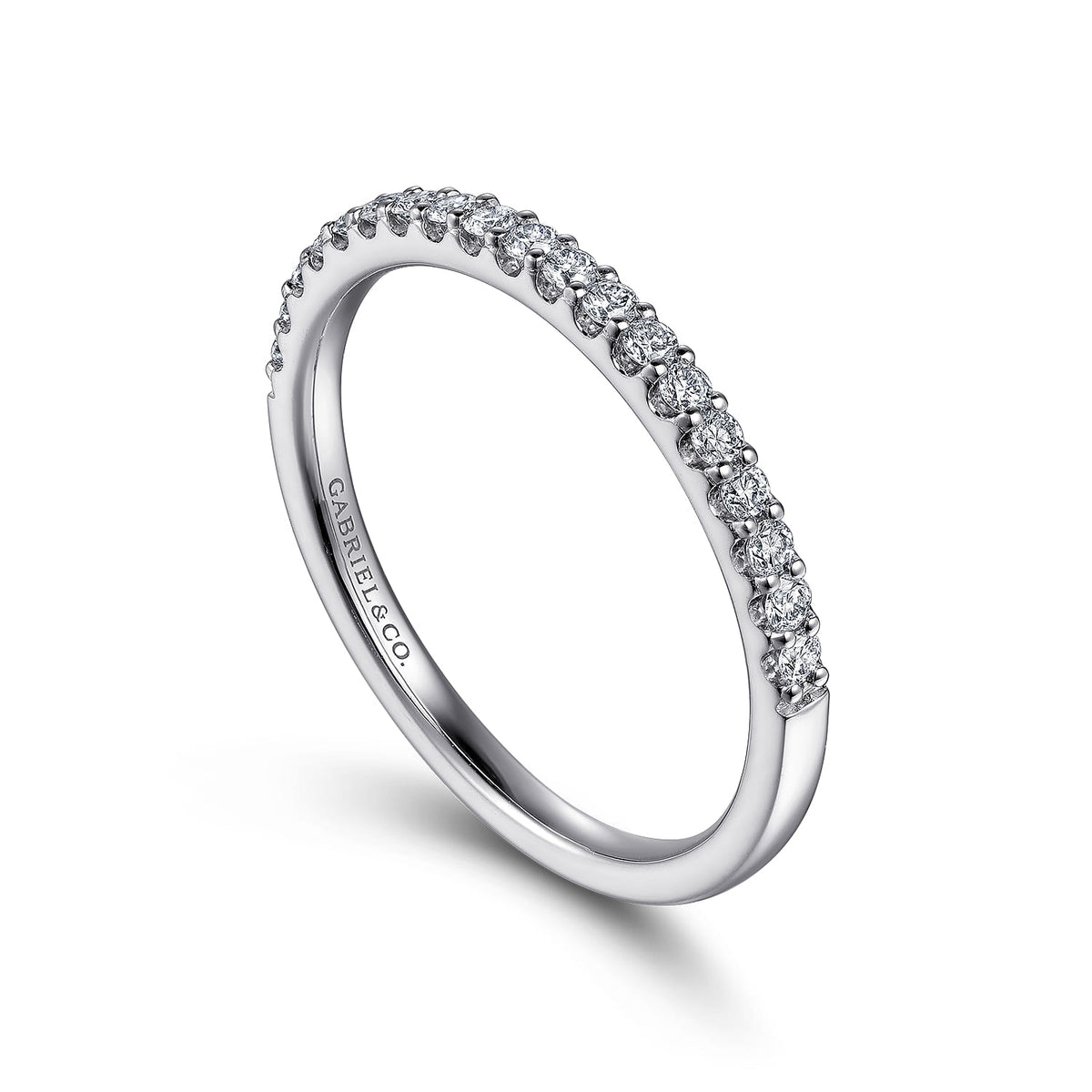 Platinum Diamond Wedding Band — Gabriel & Co. AN7577PT4JJ