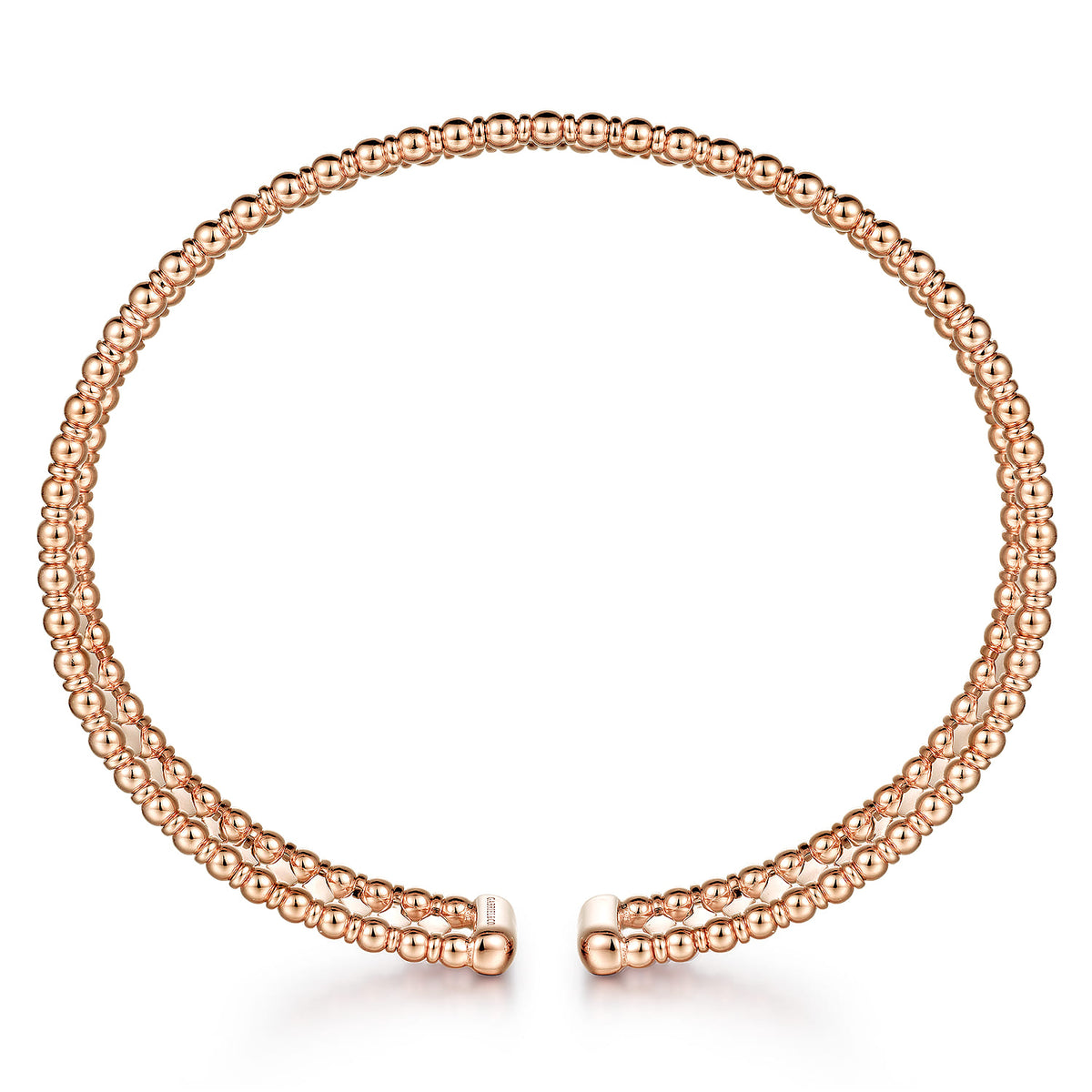 14K Rose Gold Bujukan Cuff Bracelet — Gabriel & Co. BG4723-62K4JJJ