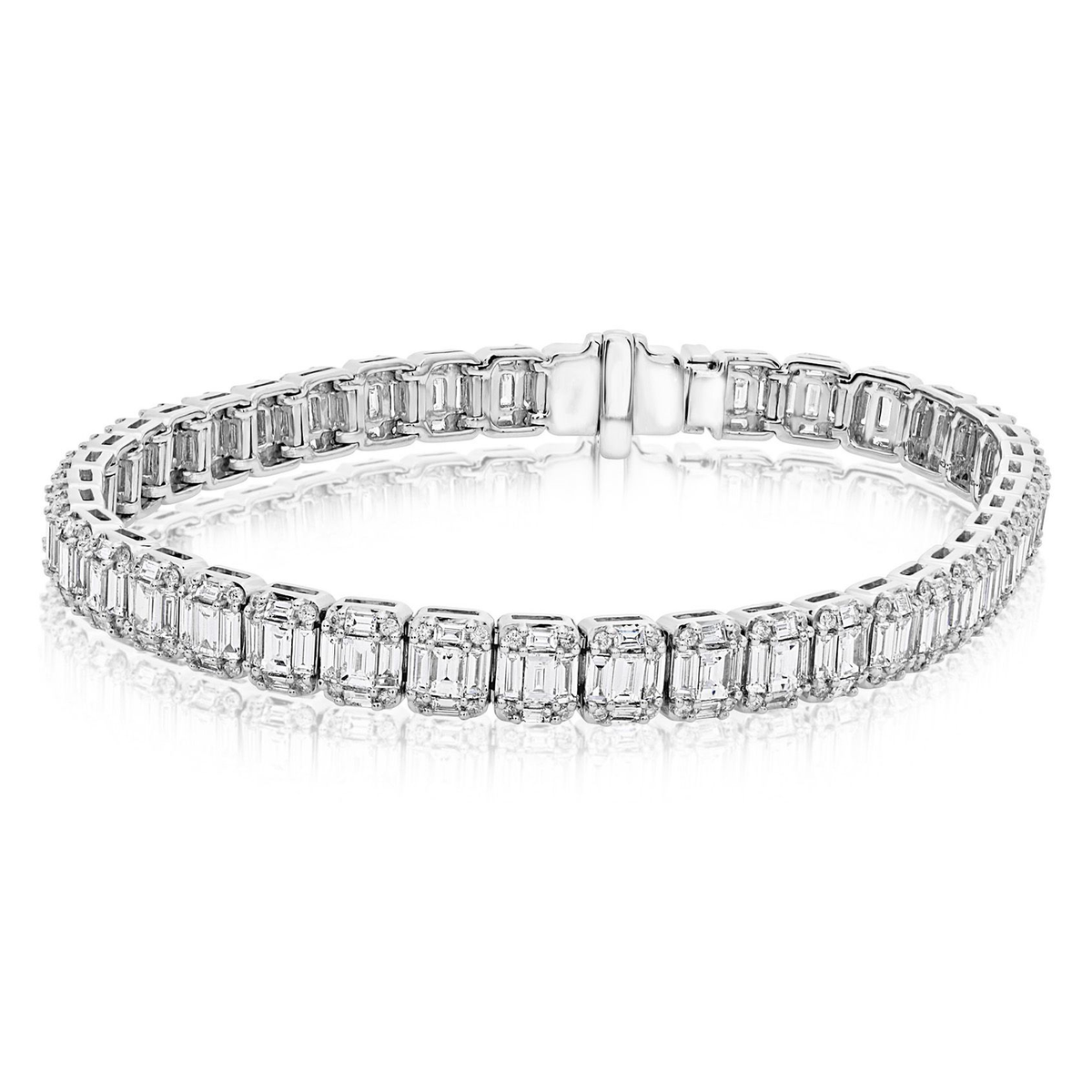 Baguette Diamond Bracelet — view 1