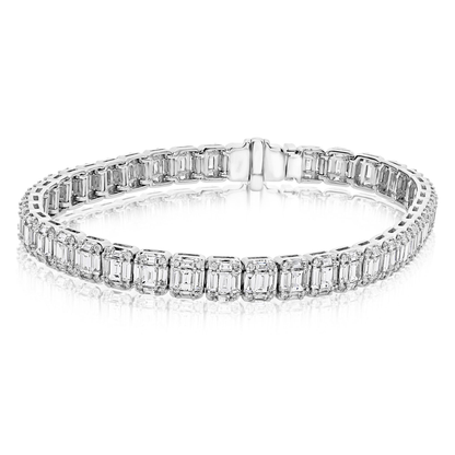 Baguette Diamond Bracelet — view 1