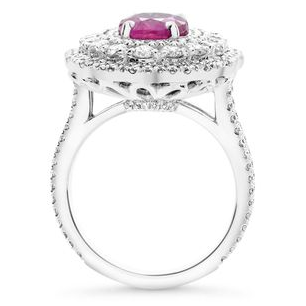 Oval Ruby Ring — view 2