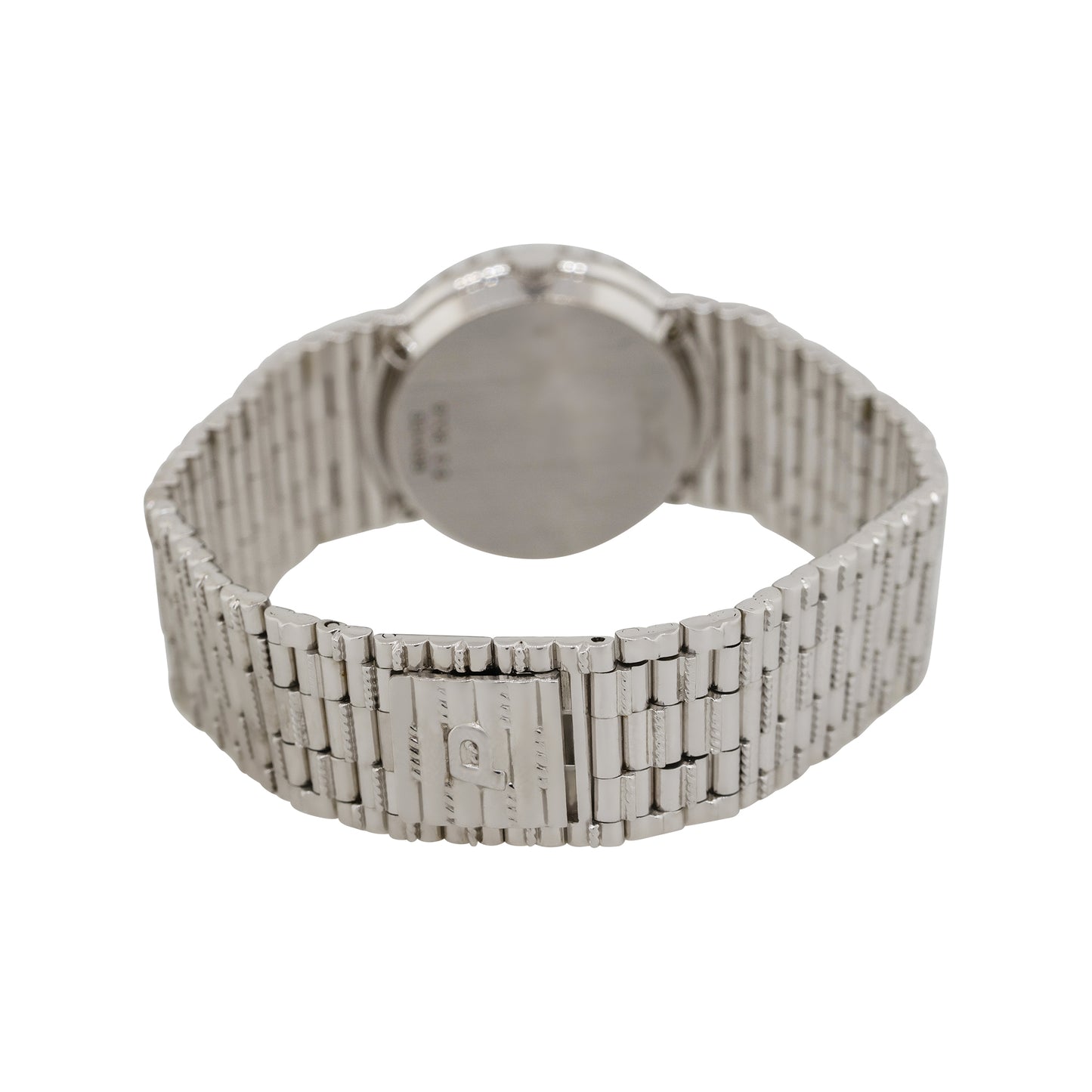 Piaget 9706G2 18k White Gold Mother Of Pearl Opal Ladies Watch