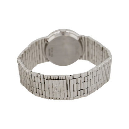 Piaget 9706G2 18k White Gold Mother Of Pearl Opal Ladies Watch