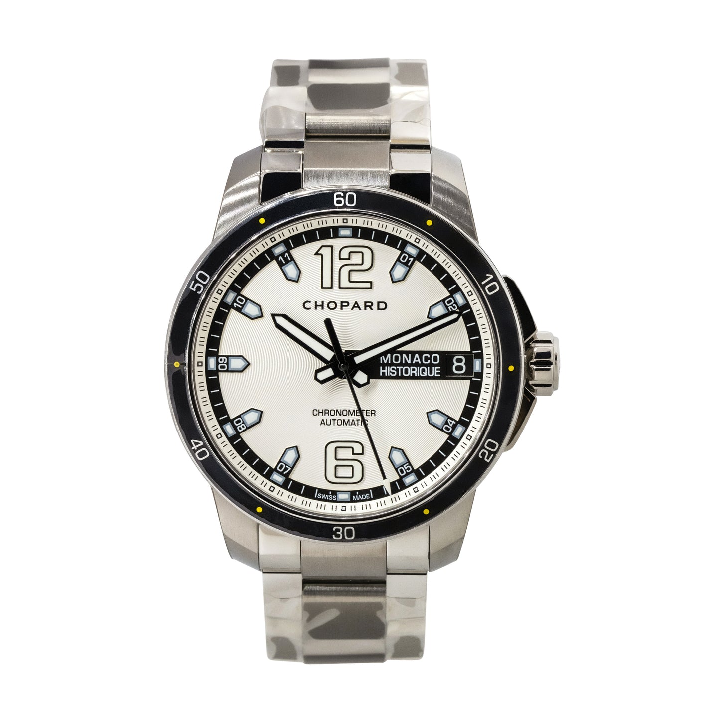 Chopard Grand Prix De Monaco Stainless Steel Silver Dial Watch
