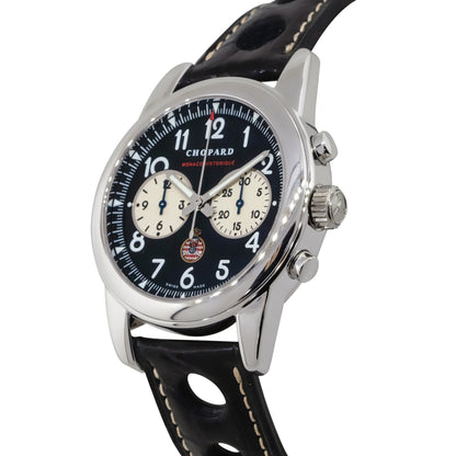 Chopard 161256-1002 Grand Prix De Monaco Stainless Steel Black Dial Watch