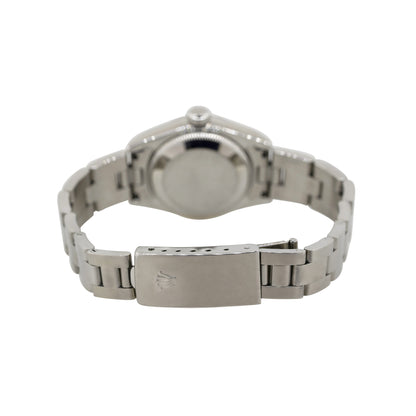 Rolex 69174 Datejust Stainless Steel "Rolex" Pyramid Dial Watch