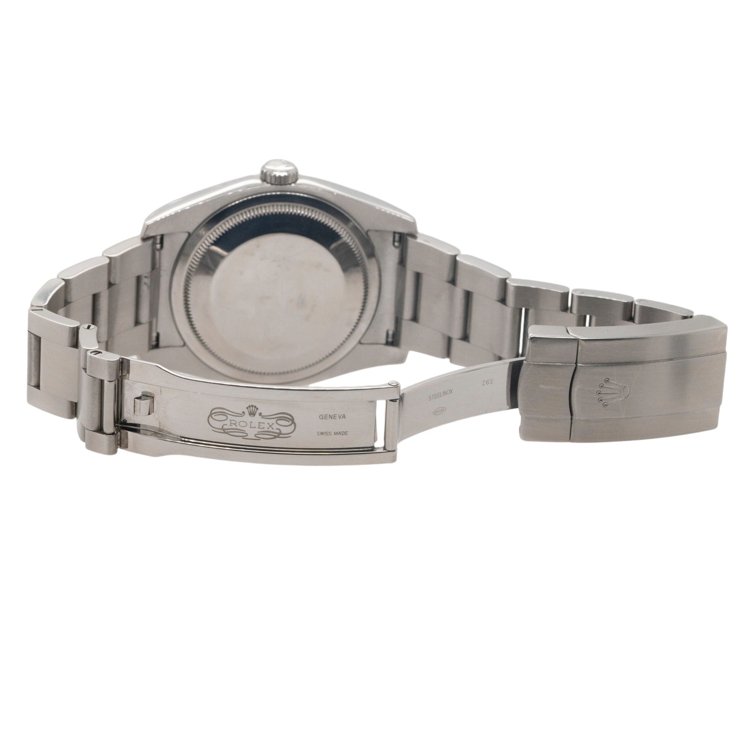 Rolex 11600 Oyster Perpetual 36mm Grape Dial Watch
