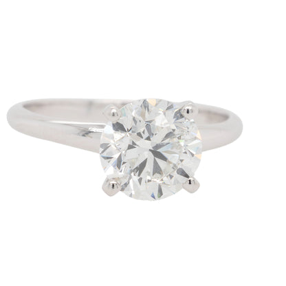 14k White Gold 2ct GIA Certified Diamond Engagement Ring