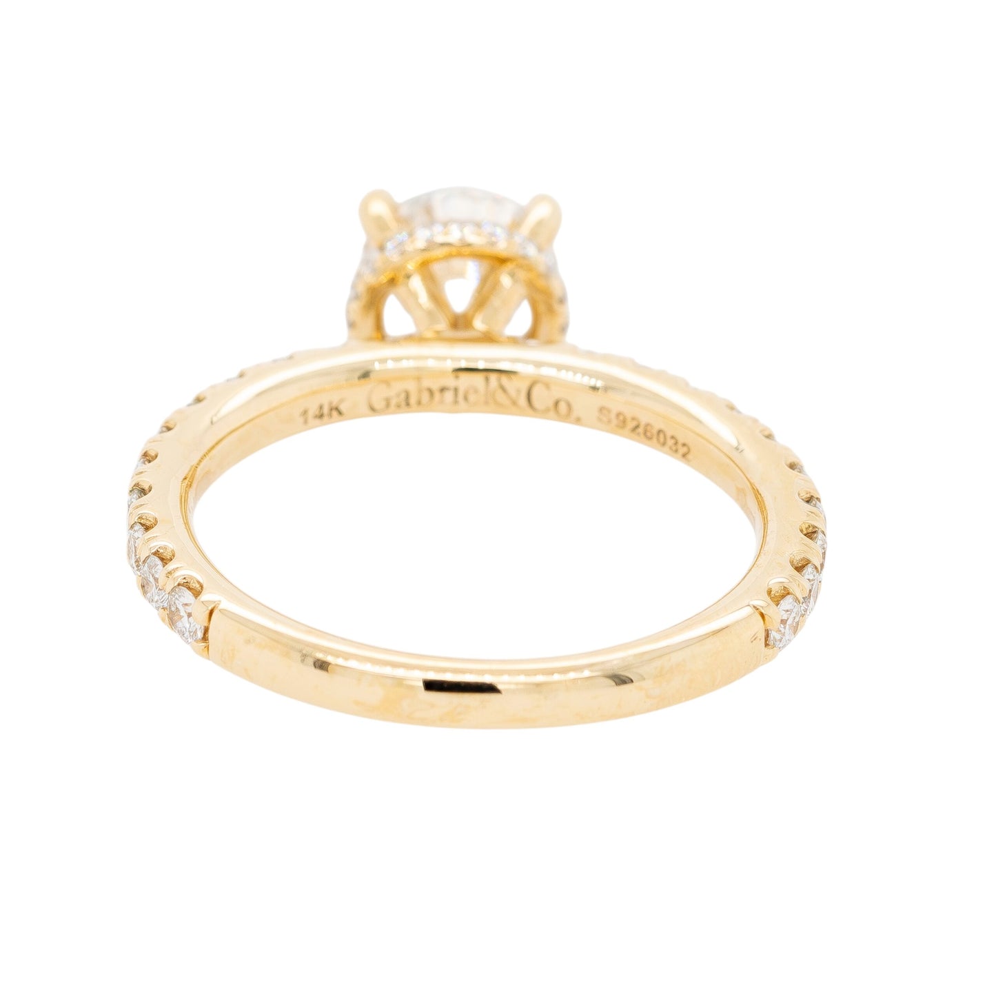 14K Yellow Gold GIA Certified 1.54ctw Solitaire Engagement Ring