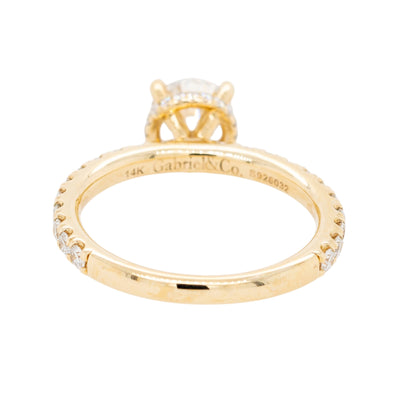 14K Yellow Gold GIA Certified 1.54ctw Solitaire Engagement Ring