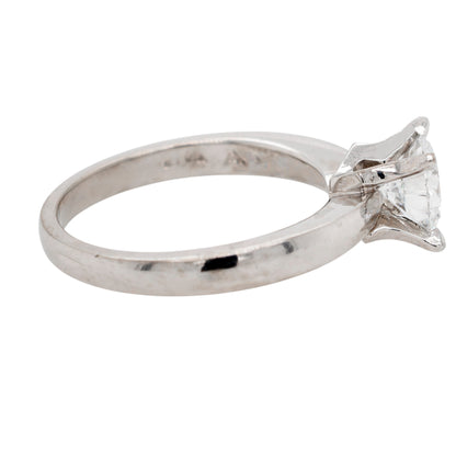 18k White Gold 1.05ct E VS1 Round Brilliant Diamond Engagement Ring