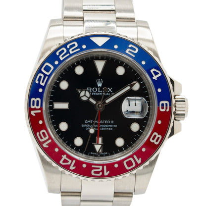 Rolex 116719 GMT-Master II "Pepsi" Watch in 18k White Gold