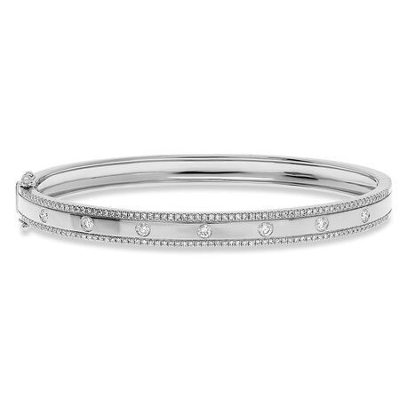 Diamond Bangle — view 1