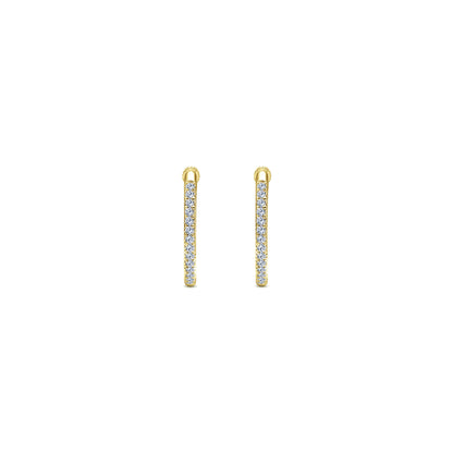 14K Yellow Gold Micro Pave 15mm Round Inside Out Diamond Hoop Earrings — Gabriel & Co. EG10854Y45JJ