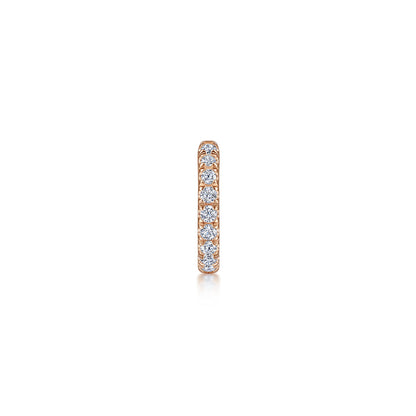 14K Rose Gold Diamond Cuff Earring — Gabriel & Co. EG12930VK45JJ