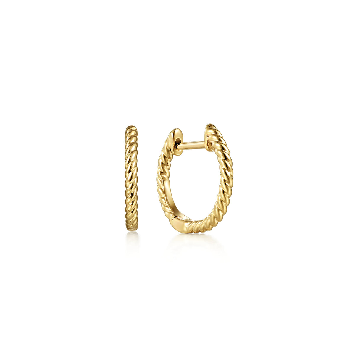 Huggie Earrings 14K Yellow Gold — Gabriel & Co. EG14009Y4JJJ